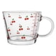 thumbnail image 1 of EeaseMX Taza de leche con diseño de cerezas creativas, recipiente para almacenar leche, taza para beber agua, 1 of 7