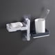 thumbnail image 1 of Fiudx Ofertas Flash Artículos En Oferta Jabonera Autoadhesiva De 2 Capas, Caja De Jabón Giratoria Montada En La Pared, Almacenamiento Para Baño Y Cocina, 1 of 7