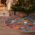 thumbnail image 5 of Rateoe BBQ Icons Pattern Christmas Tree Skirt with Ties , Christmas Tree Decorations, Farmhouse Christmas Decor Xmas Holiday Decorations-36", 5 of 6
