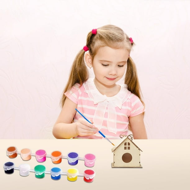 ZZkhGO DIY Birdhouse Wooden Crafts Kit, Outdoor Tree Bird Cage Toy