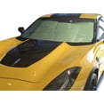 thumbnail image 2 of HeatShield, The Original Windshield Sun Shade, Custom-Fit for Chevrolet Corvette Coupe 2014, 2015, 2016, 2017, 2018, 2019, Silver Series, 2 of 4
