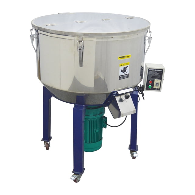 441 Lbs Vertical Color Powder Mixer Industrial Blender Plastic Granule Mixing Machine 220V 3 Phase