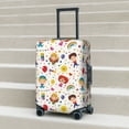 thumbnail image 5 of Uemuo Childrens Party Printed Washable Luggage Cover - Fashion Suitcase Protector Fits 18-32 Inch Luggage -Medium, 5 of 9