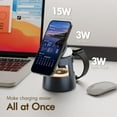 thumbnail image 4 of Wireless Charger,4 in 1 Charging Station for iPhone Charger with Mushroom Light,22.5W Fast Charging Phone Charger for iPhone 8 and Above Series,Magsafe Charging Station Compatible with Airpods iWatch, 4 of 11