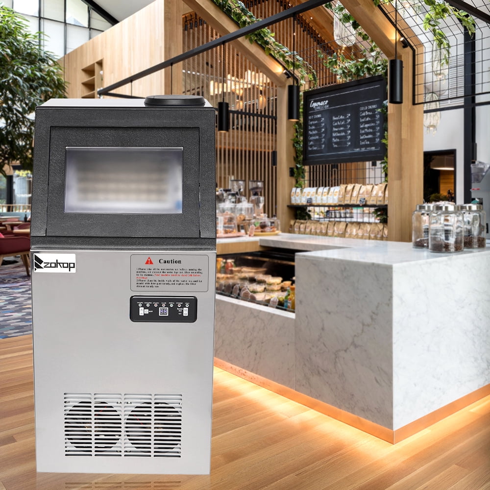Commercial Ice Maker Machine Freestanding Under Counter Ice Maker 