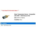 thumbnail image 2 of Water Temperature Sensor - Compatible with 2009 - 2020 Nissan 370Z 2010 2011 2012 2013 2014 2015 2016 2017 2018 2019, 2 of 2