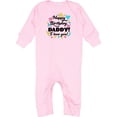 thumbnail image 2 of Inktastic Happy Birthday, Daddy I Love You Baby Romper Coveralls, 2 of 4