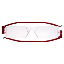 Nannini Italian Folding Travel Reading Glasses Red 1.5
