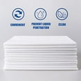 thumbnail image 3 of 31 x 71 Inches Disposable Bed Sheets Waterproof Bed Cover Massage Table Sheet Non-woven Fabric for Spa, Beauty Salon, Hotels (White), 3 of 6