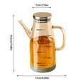 thumbnail image 3 of YUEVE Oil And Vinegar Spouts Oil Dispenser Bottle With Spout Olive Oil Dispenser Bottle Oil Dispensing Bottles For Cooking No Oil Dispenser For Kitchen Barbecue Air Fryer Frying, 3 of 3