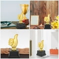 thumbnail image 2 of Miangastore Durable Plastic Kids Trophy for Competitions and Awards Multi Color 4 Pieces, 2 of 9