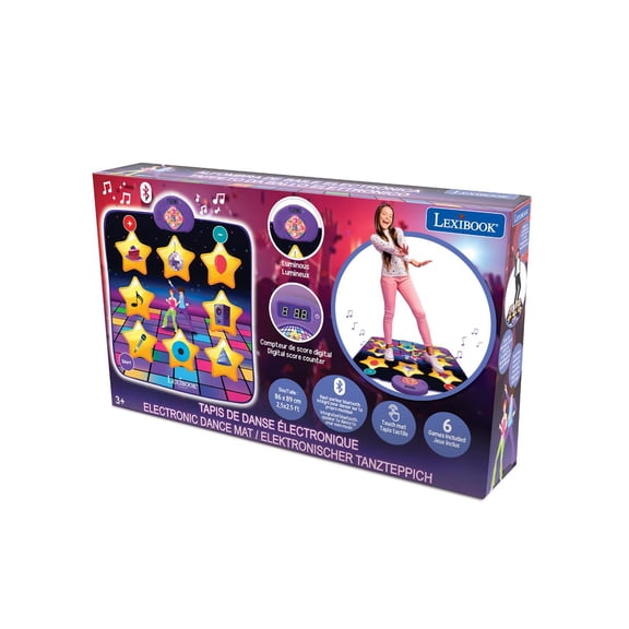 Electronic. Bluetooth and luminous dance mat with 6 game modes