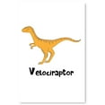 thumbnail image 1 of Awkward Styles Velociraptor Poster Wall Art Dinosaur Illustration Dinosaur Digital Art Rex Dinosaur Room Wall Art Decals Room Decor Nursery Room Decor Dinosaur Kids Room Decor T-Rex Poster Decor Ideas, 1 of 3