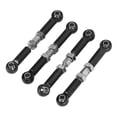 thumbnail image 1 of Adjustable Servo Links Tie Rod, RC Pull Rod Replacement 4pcs Aluminum Alloy Iron For 1/24 RC Car ANGGREK Otros, 1 of 8