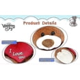 thumbnail image 5 of I Love You! 10' Teddy Bear with Red Heart, Soft Plush Bear Doll Stuffed Animal Toys Valentines Day Decor Gifts for Her / Girlfriend Lover Mom Ki, 5 of 5