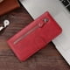 thumbnail image 3 of For Motorola Edge 60 5g / 60 Fusion 5g / 60 Pro 5g / Edge (2025) 5g Pu Leather Cases With Zipper Pocket Wallet Phone Cover Stand Red, 3 of 5