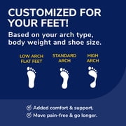 Dr. Scholl’s® Custom Fit® Foot Orthotics 3/4 Length Inserts, CF 440, All-Day Pain Relief for Feet