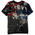 thumbnail image 1 of Camiseta gráfica Rock & Republic con estrellas y correas negra extragrande, 1 of 1