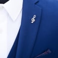thumbnail image 2 of Nota musical Pin de solapa Broches Insignia Ropa Bolsos Mochilas Hugo Broche de Navidad, 2 of 8