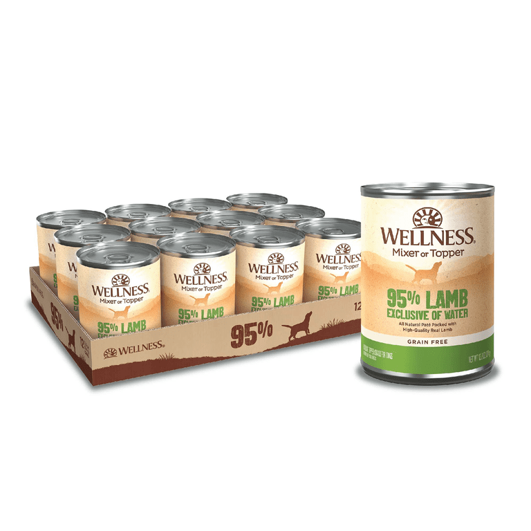 Natural Grain Free 95% Lamb Wet Dog Food, 13.2 Oz Can (Pack of 12) photo 1