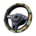 thumbnail image 2 of Sigee Daisy Sleeping Sloth for Steering wheel cover Elastic Steering Wheel Cover Universal Fit Steering Wheel Cover, 2 of 6