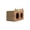 Brown-3, variant on Corrugated Cardboard Cats Scratcher Rest Bed 2 In 1 Scratching Pad Cats Nap Bed For Indoor Cats For Claw Trimming Multi Functional Cats Toy For Play Sleep
