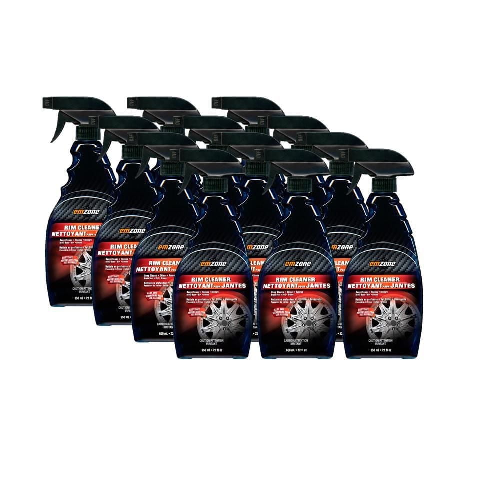 emzone Nettoyant pour jantes, 650 ml / 22fl.oz - Caisse de 12