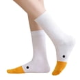 thumbnail image 3 of Axiiglly Cotton Socks for Women Print 100% Cotton Mid-Calf Socks Soft Wick Away Sweat Socks, Gifts for Women, 3 of 9