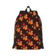 thumbnail image 2 of Honeii Cute Squirrel Print Canvas College Laptop Backpack, Durable Rucksack Travel Notebook Bag School Backpack Book Bag for Men Women-Small, 2 of 7