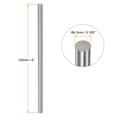 thumbnail image 2 of Uxcell 8 Packs 4.3mm x 100mm High Speed Steel (HSS) Round Rod Lathe Bar Stock DIY Tool, 2 of 5