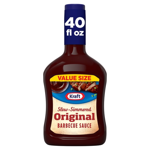 (2 Pack) Kraft Original Barbecue Sauce, 40 oz Bottle