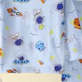 thumbnail image 4 of NOLDARES Little Boys Pajamas Sets Dinosaur Cotton 2 Piece Toddler Clothes Kids Pjs Sleepwear,Light Blue,2-3 M, 4 of 4