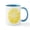White/Blue Inside, variant on CafePress - Lemon Mug - 11 oz Ceramic Mug - Novelty Coffee Tea Cup