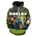 thumbnail image 3 of ROBLOX-suéter con capucha y estampado Digital para hombre y niña, suéter de moda para pareja, regalo de cumpleaños, nuevo, 3 of 4