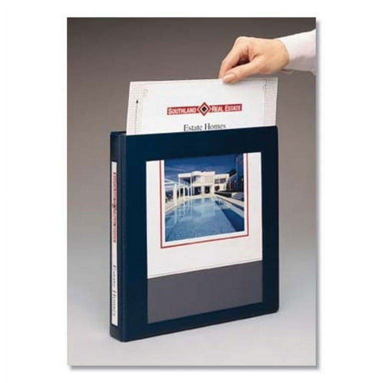 Framed View Heavy-Duty Binders, 3 Rings, 1.5