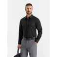 thumbnail image 3 of sogami Men's Stretch Dress Shirt Wrinkle Free Button Down Shirt Business Casual, 3 of 7