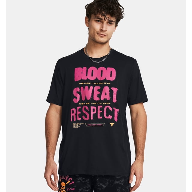 Playera Under Armour Project Rock Bsr Deportivo Talla L