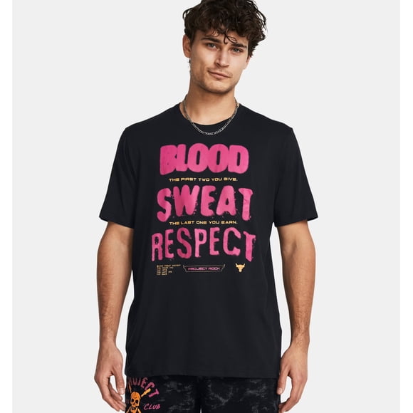 Playera Under Armour Project Rock Bsr Deportivo Talla S