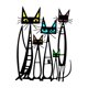 thumbnail image 3 of Decoración de pared de gato de los años 50, lindo y divertido cartel de gato para colgar en el baño, la oficina o la sala de estar., 3 of 9