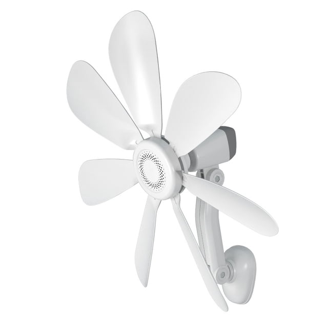 Ventilador eléctrico pequeño de pared para el hogar, para dormitorio, baño, cocina, sin necesidad de perforar agujeros