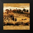 thumbnail image 2 of Floyd, Colin 12x12 Black Modern Framed Museum Art Print Titled - Tuscan Countryside II, 2 of 5