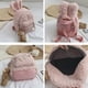 thumbnail image 5 of Sonducket Durable y ligero suave de la mochila del conejito del poliéster para la mochila del conejito de la felpa de los niños lisa Mochilas Rosa, 5 of 6
