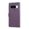 thumbnail image 2 of Allytechgroup Wallet Flip Case for Google Pixel 8 Pro with Lanyard, Built-in Credit Card Slot RFID Blocking PU Leather Stand Case Shockproof Full Body Cover for Women Girls, Darkpurple, 2 of 7