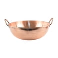thumbnail image 3 of Olla de cobre Soledad Sartén de cobre Hecha a mano 32 cm para picnics, 3 of 10