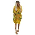 thumbnail image 4 of CLOOCL Women Straight Dresses Van Gogh Sunflower Painting Print Retro Popular Party Dress, 4 of 4