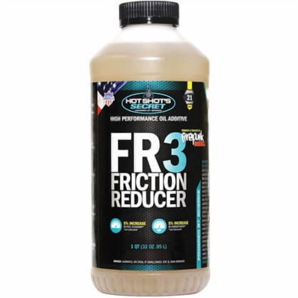 Hot Shot s Secret Lubrication Specialties Oil Additive HSSFR332Z FR3; Use To Reduce The Friction In Engine; 1 Quart Bottle; Single