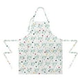 thumbnail image 2 of White Buffalo Skull Dot Pattern Apron-Garden Aprons for Women with Pockets-Cotton Linen Waterproof Kitchen Cooking Gardening Aprons Adjustable for Kitchen,Cooking,BBQ and Salon 33x27 Inch, 2 of 7