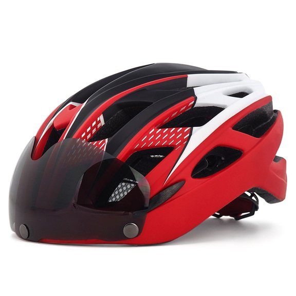 Casco de bicicleta de montaña Advancent protección ligera ajustable Rojo y negro Tamaño Type2 NO2