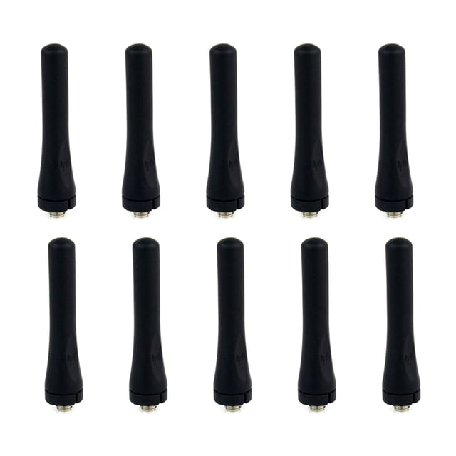 10X Caliente! -18 Antena Corta Y Suave SMA-F 400-470 MHz UHF para UV5R 888S