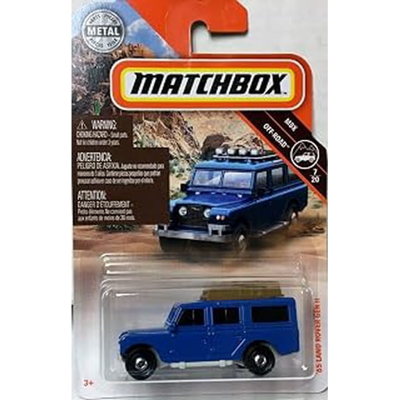 Matchbox 65 Land Rover Gen II Blue